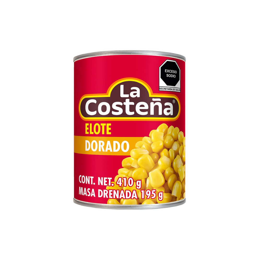 La Costeña Golden Whole Kernel Corn 410 g
