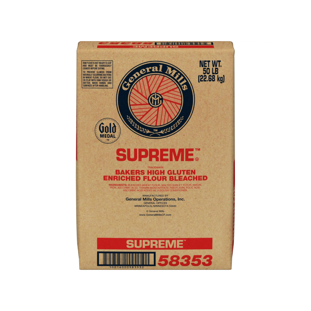 General Mills Supreme High Gluten Flour 22.7 kg