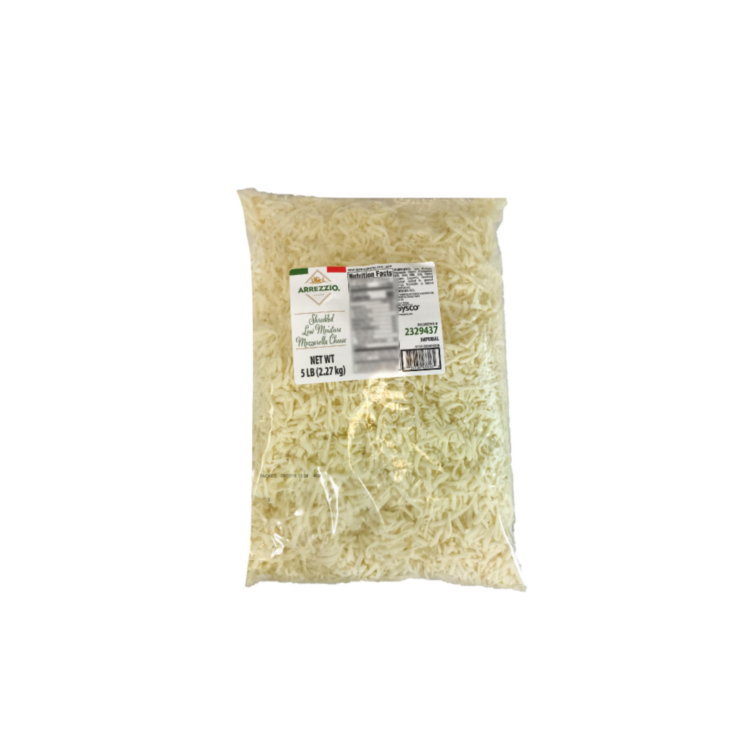 Arrezzio Shredded Mozzarella Cheese 2.27 kg