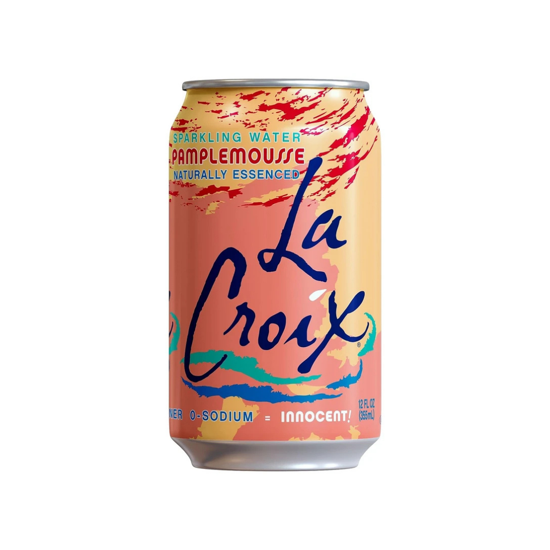 LaCroix Grapefruit Flavored Mineral Water 355 ml