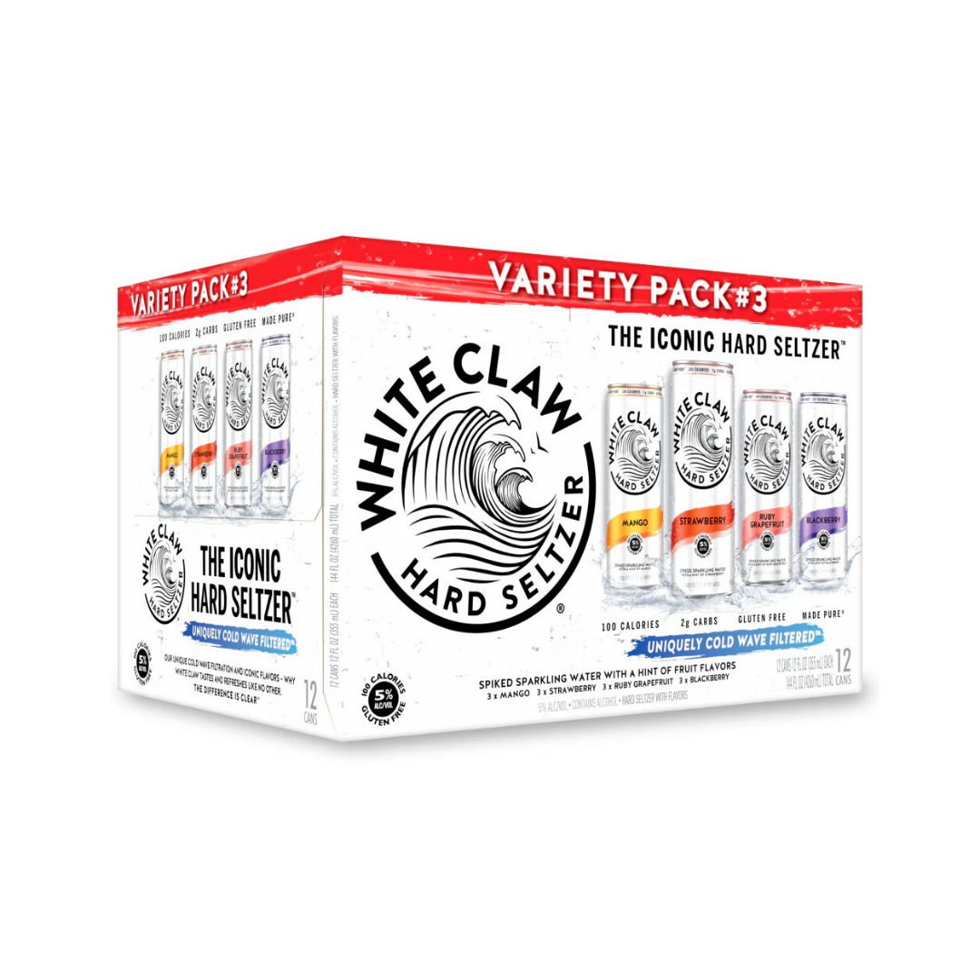White Claw Hard Seltzer Variety Pack